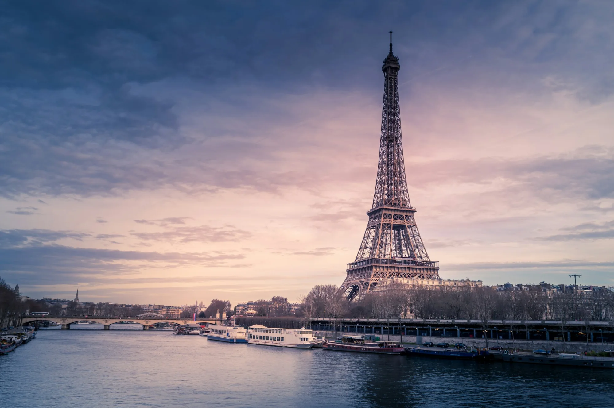 The Eiffel Tower in Paris, France