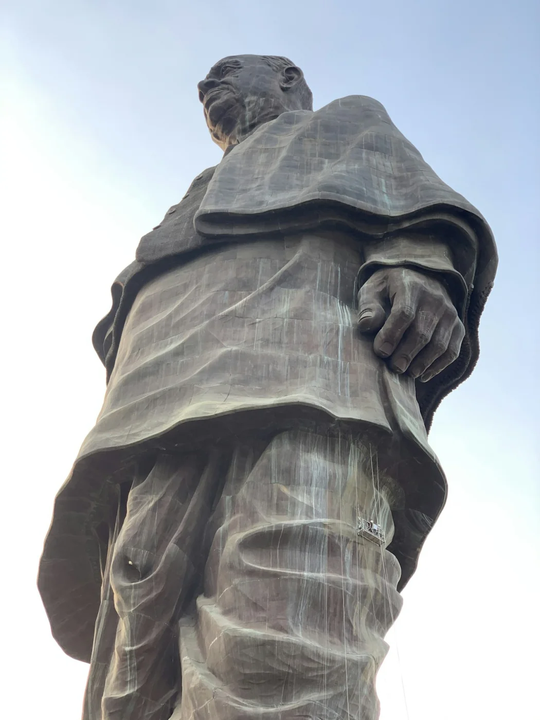The Statue of Unity, the world's tallest statue, in Gujarat