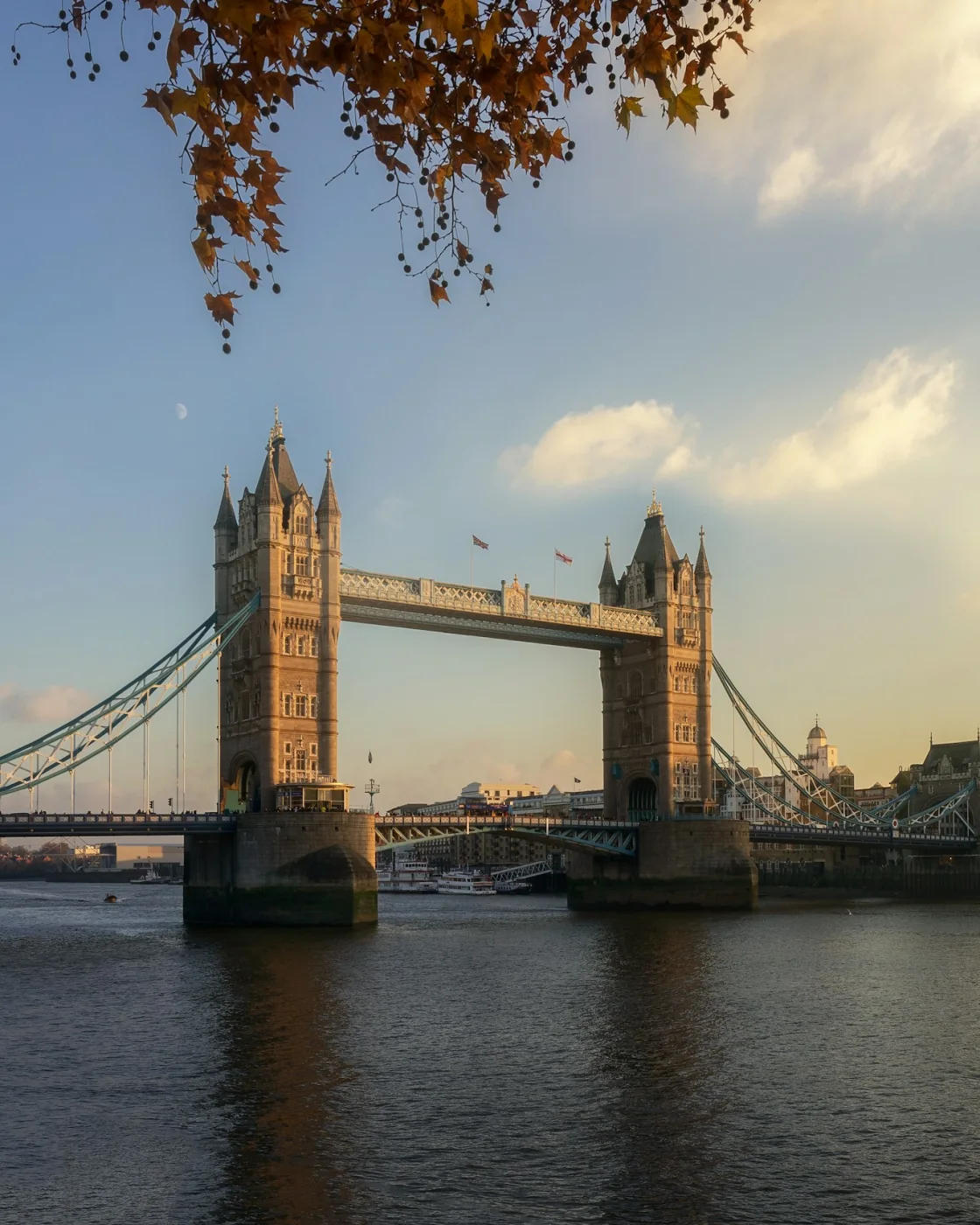 Tower Bridge in London, England